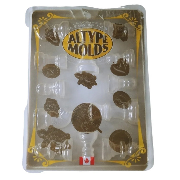 Altype Chocolate Molds Full Set of Chess  Pieces NWT - Picture 1 of 2